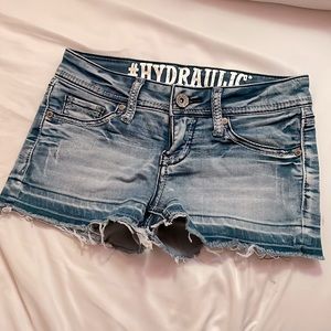 Hydraulic Jean shorts
